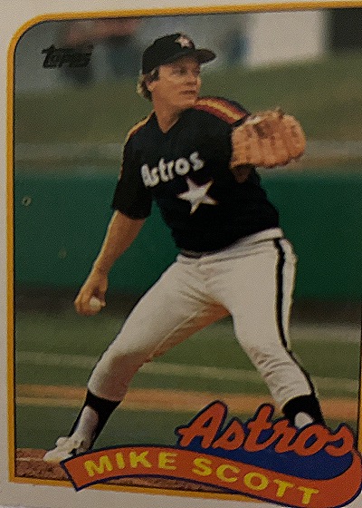 1989 Topps #180 Mike Scott — front