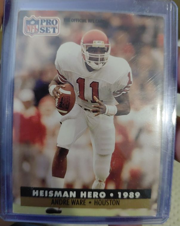1991 Pro Set #38 Andre Ware — front