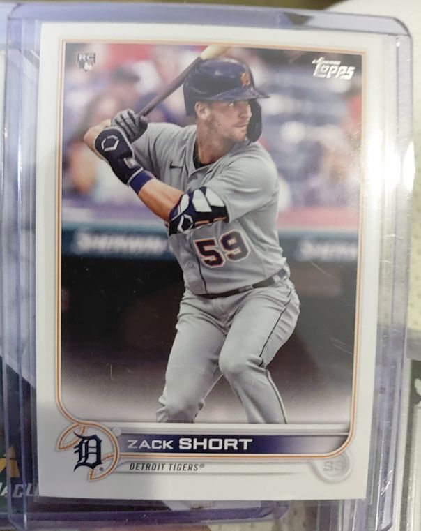 2022 Topps #148 Zack Short — front