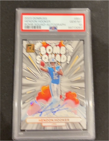 2023 Panini Donruss #BS-2 Hendon Hooker Bomb Squad — front