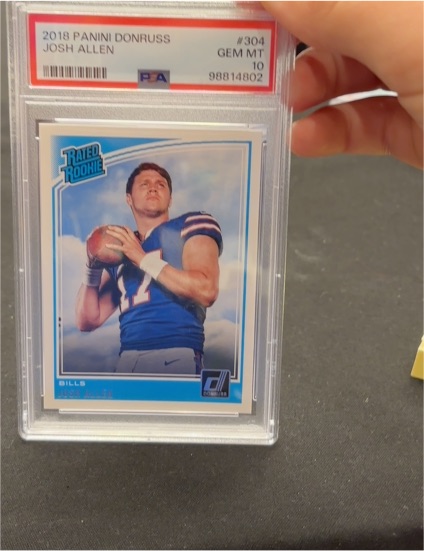 2018 Panini Donruss #304 Josh Allen — front