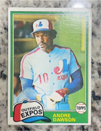 1981 Topps #125 Andre Dawson — front