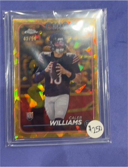 2024 Topps Chrome #202 Caleb Williams — front