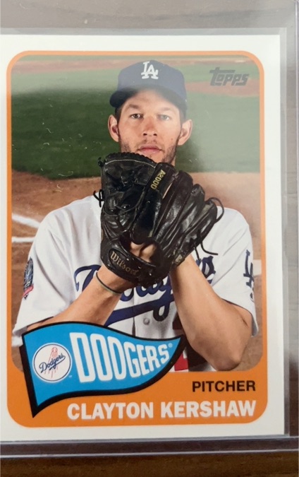 2020 Topps Topps Choice #TC-8 Clayton Kershaw — front