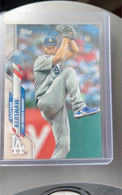 2020 Topps #118 Clayton Kershaw — front