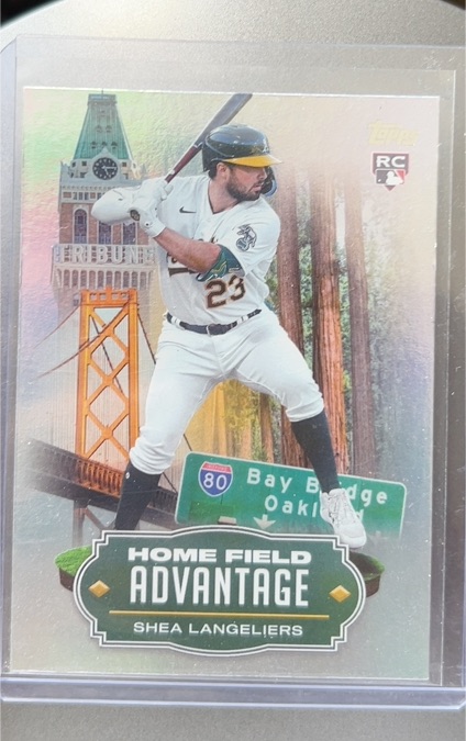 2023 Topps Update Home Field Advantage #HA-27 Shea Langeliers — front