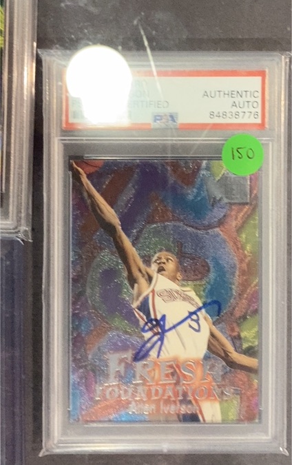1996-97 Fleer Metal #236 Allen Iverson RC — front
