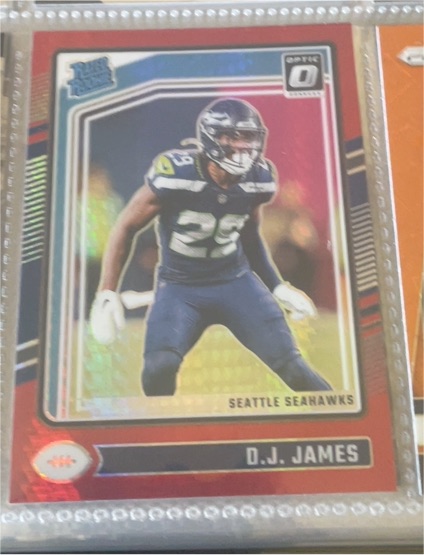 2024 Panini Donruss Optic #222 D.J. James — front