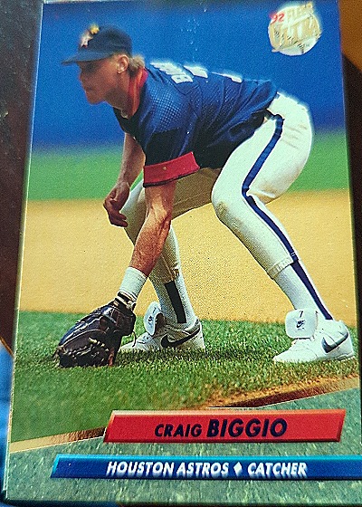 1992 Fleer Ultra #199 Craig Biggio — front
