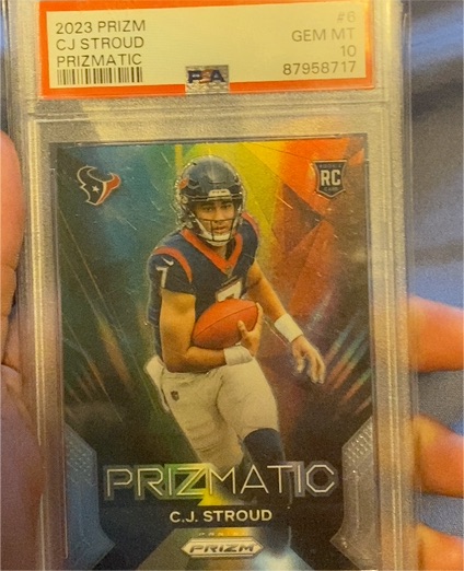 2023 Panini Prizm #6 CJ Stroud Prizmatic — front