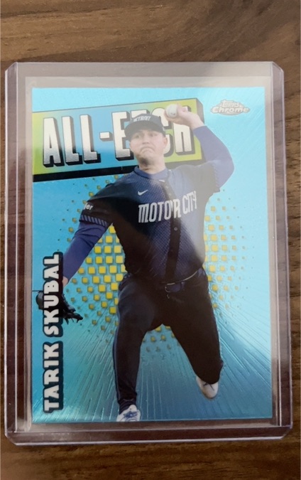 2025 Topps Chrome #CAE-16 Tarik Skubal All-Etch Insert — front