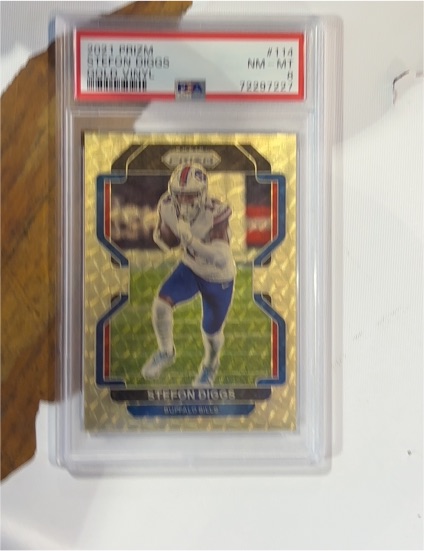 2021 Panini Prizm #114 Stefon Diggs — front