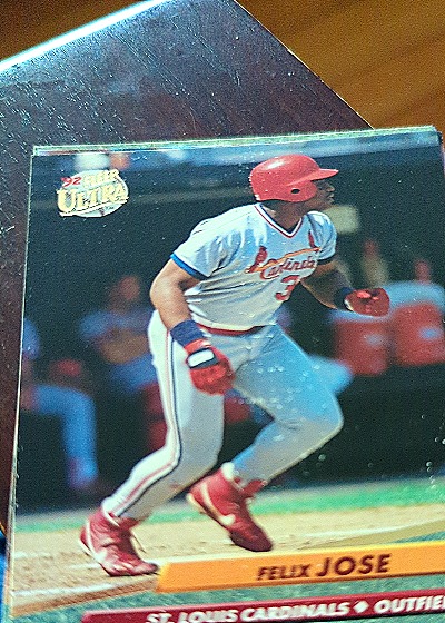 1992 Fleer Ultra #264 Felix Jose — front