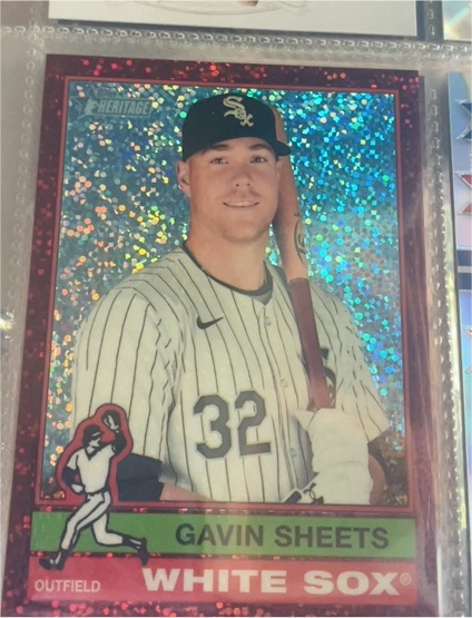 2025 Topps Heritage #464 Gavin Sheets — front