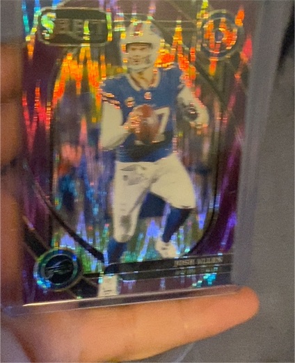 2024 Panini Select Concourse Black & Red Prizm Die-Cut #14 Justin Herbert — front