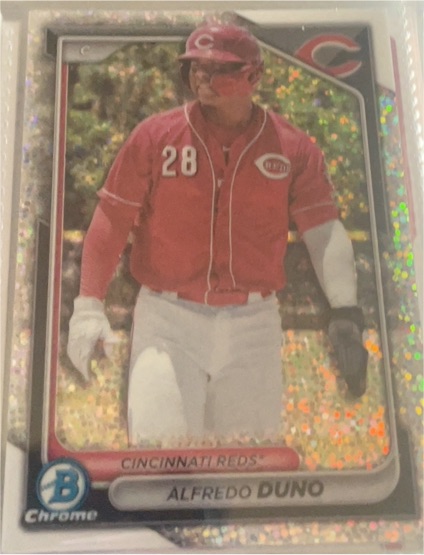 2024 Bowman Chrome #BP-51 Alfredo Duno — front
