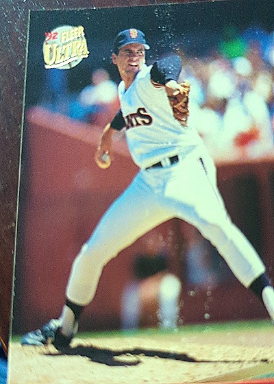 1992 Fleer Ultra #105 Boston Red Sox Pitcher — front