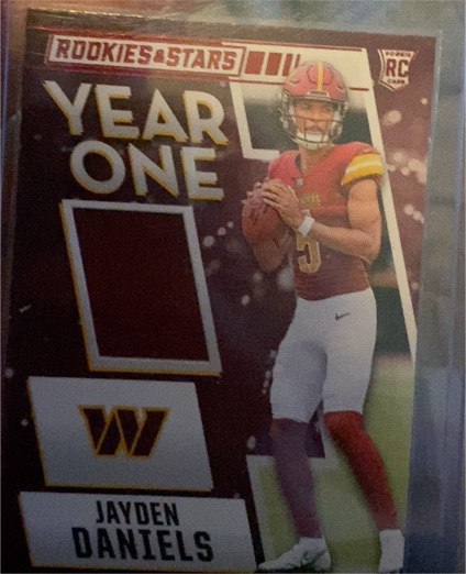 2024 Panini Rookies & Stars Year One #YO-JDS Jayden Daniels — front