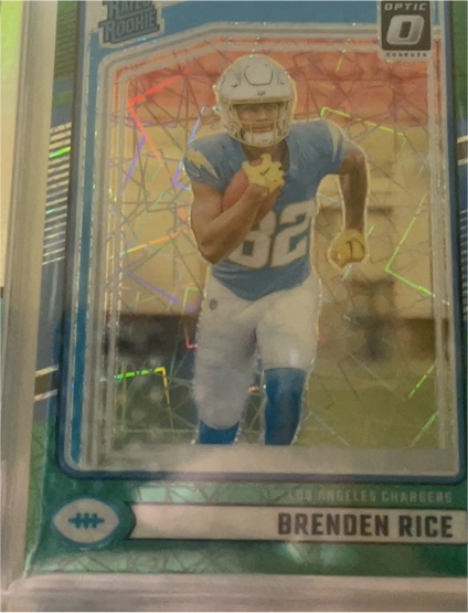 2024 Panini Donruss Optic #82 Brenden Rice — front