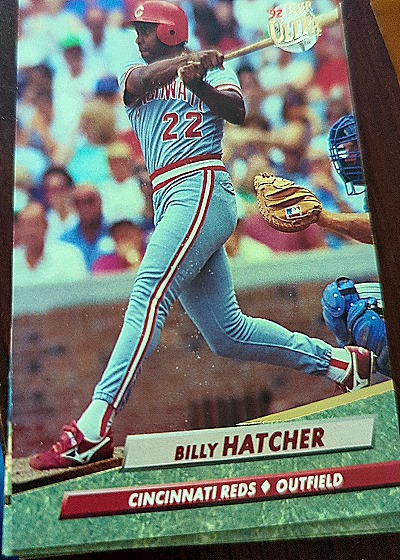 1992 Fleer Ultra #190 Billy Hatcher — front