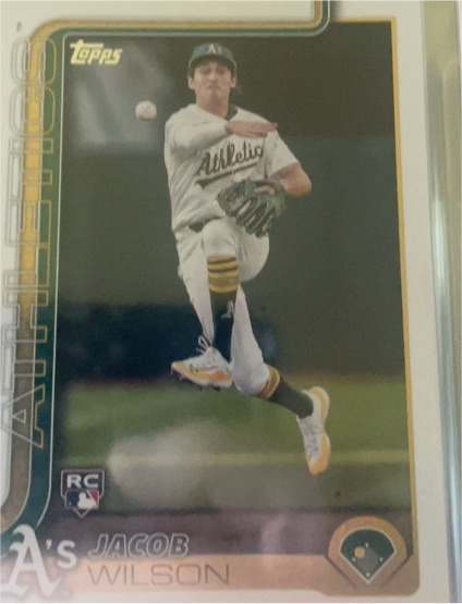 2025 Topps Series 1 #314 Jacob Wilson — front