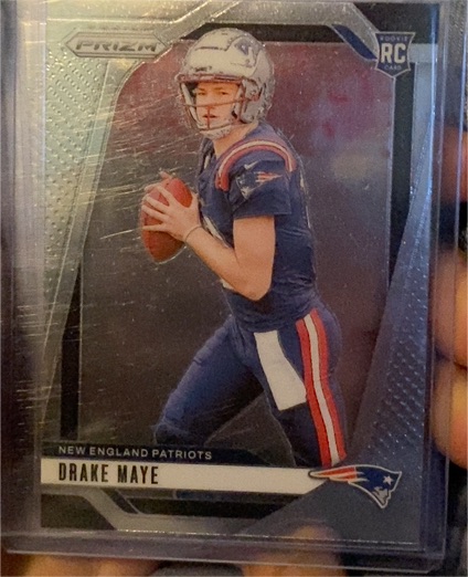 2024 Panini Prizm #329 Drake Maye — front