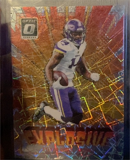 2023 Donruss Optic Explosive Insert Minnesota Vikings Player — front
