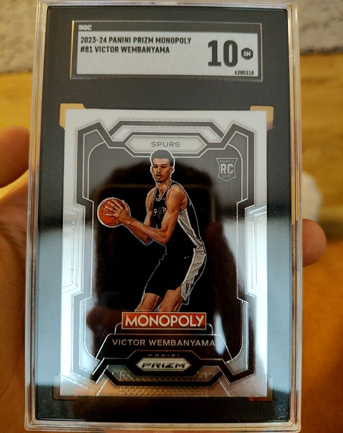 2023-24 Panini Prizm Monopoly #81 Victor Wembanyama — front