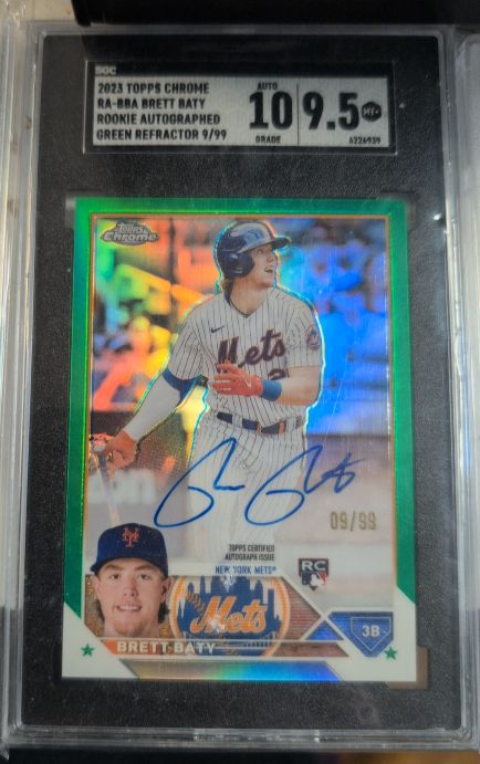 2023 Topps Chrome #RA-BBA Brett Baty — front