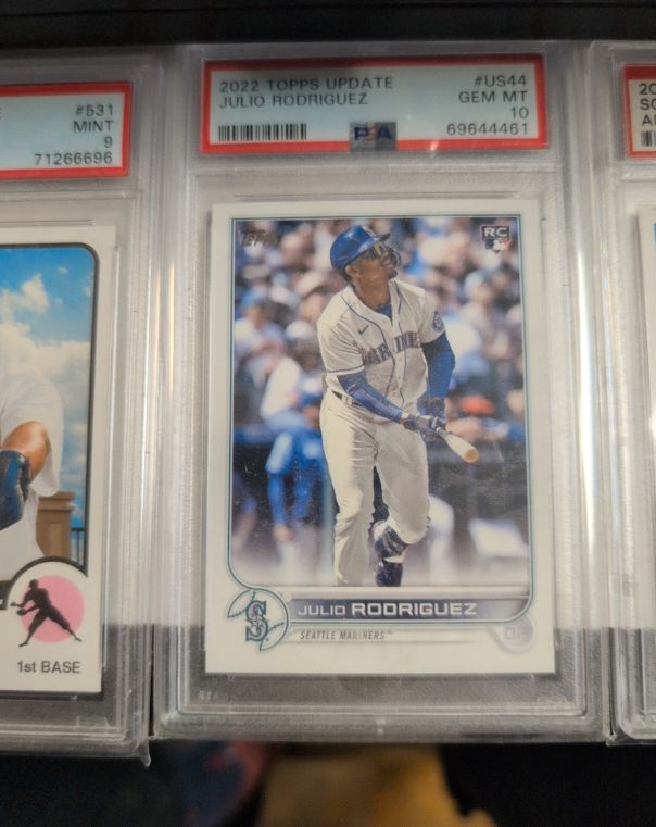 2022 Topps Update #US44 Julio Rodriguez — front