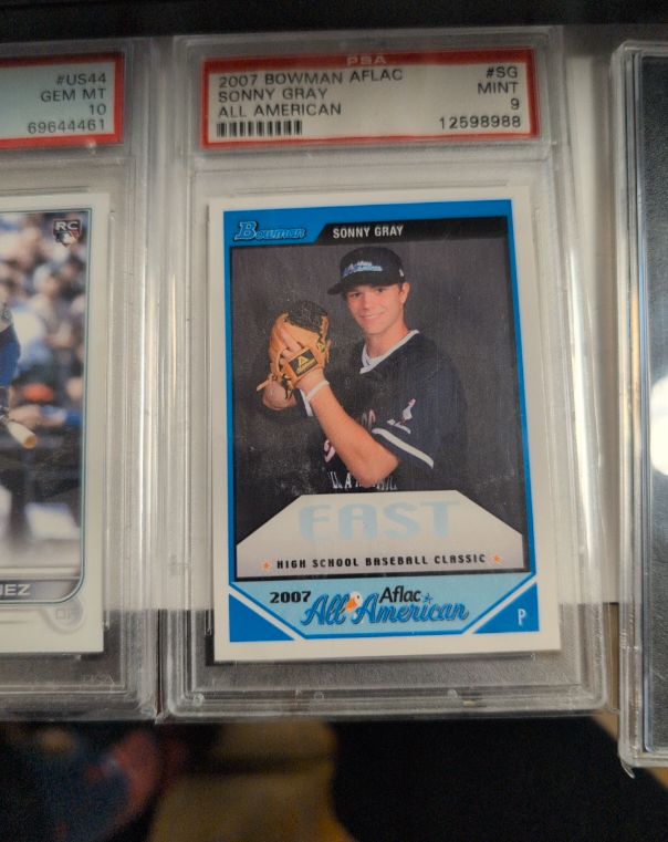 2007 Bowman Aflac #SG Sonny Gray All American — front