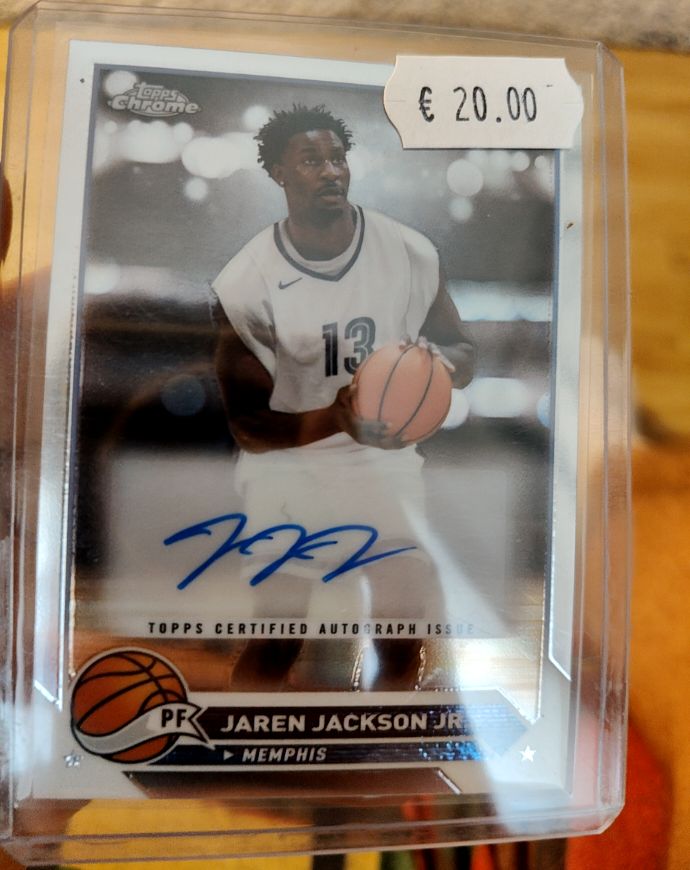 2023-24 Topps Chrome # Jaren Jackson Jr. Memphis Grizzlies — front