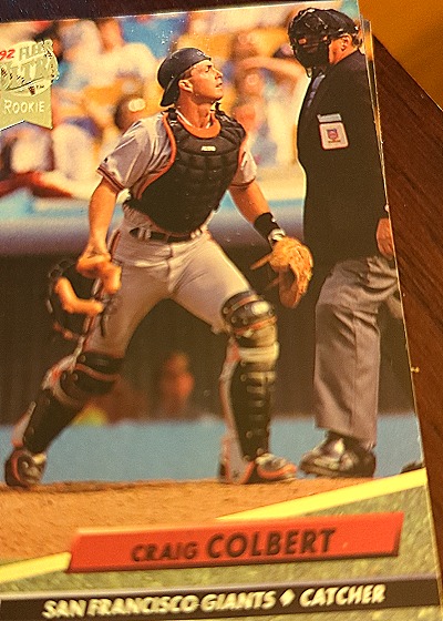 1992 Fleer Ultra #588 Craig Colbert — front