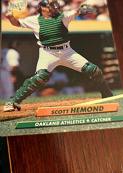 1992 Fleer Ultra #422 Scott Hemond — front