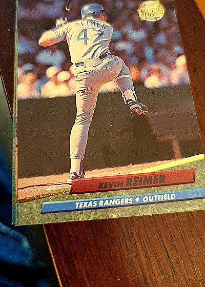 1992 Fleer Ultra #444 Kevin Reimer — front