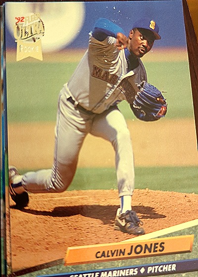 1992 Fleer Ultra #433 Calvin Jones — front
