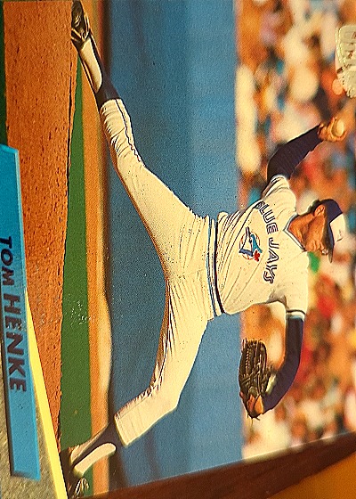 1989 Topps #400 Tom Henke — front