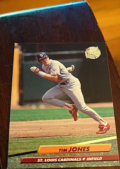 1992 Fleer Ultra #68 Tim Jones — front