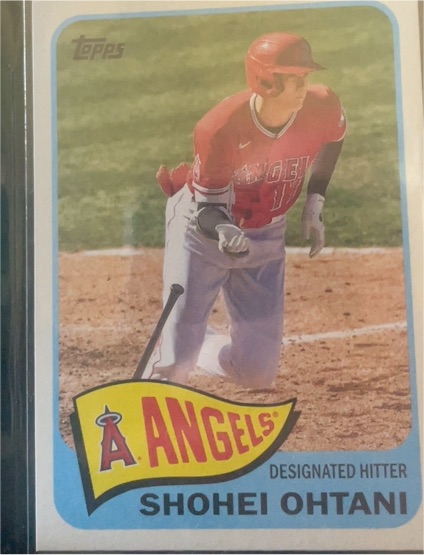 2021 Topps 1965 Topps Redux #T65-4 Shohei Ohtani — front