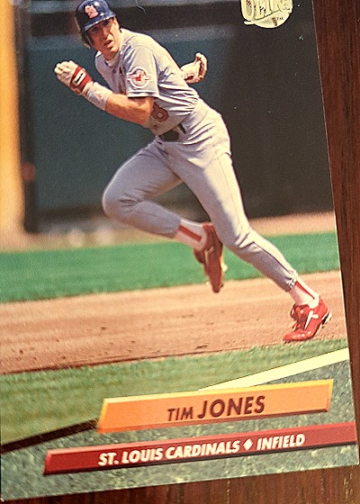 1992 Fleer Ultra #569 Tim Jones — front