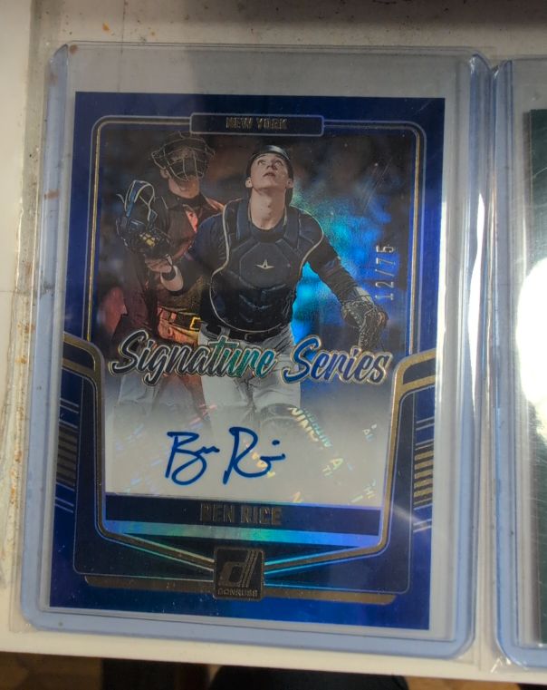 2024 Donruss Signature Series #SS-BR Ben Rice — front