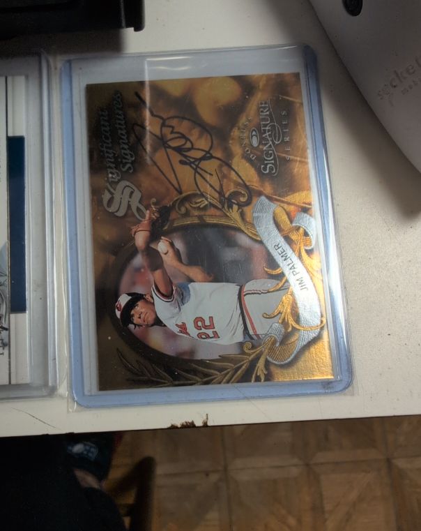 1997 Donruss Signature Series Significant Signatures Jim Palmer — front
