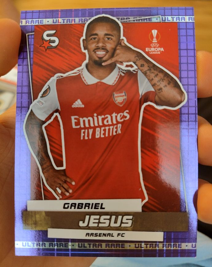 2022-23 Topps UEFA Champions League Superstars #165 Gabriel Jesus — front