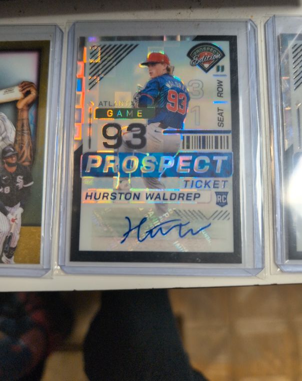 2024 Panini Prospect Edition #93 Hurston Waldrep — front