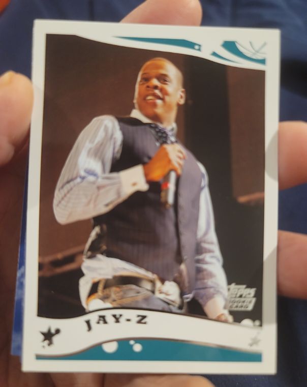 2005 Topps #255 Jay-Z Rookie Card — front