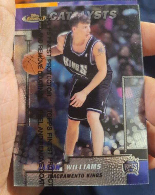 1999-00 Topps Finest #236 Jason Williams — front