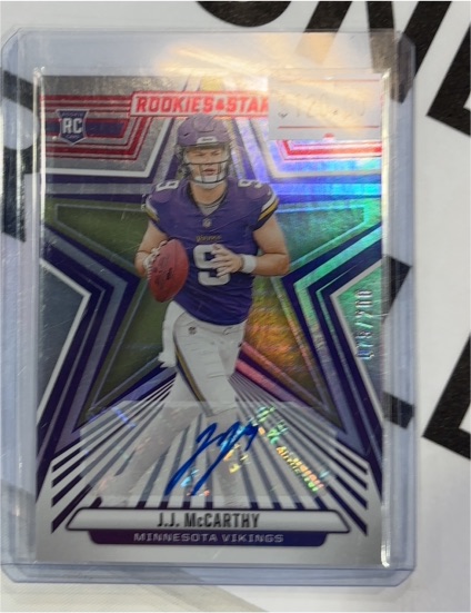 2024 Panini Rookies & Stars #135 J.J. McCarthy — front