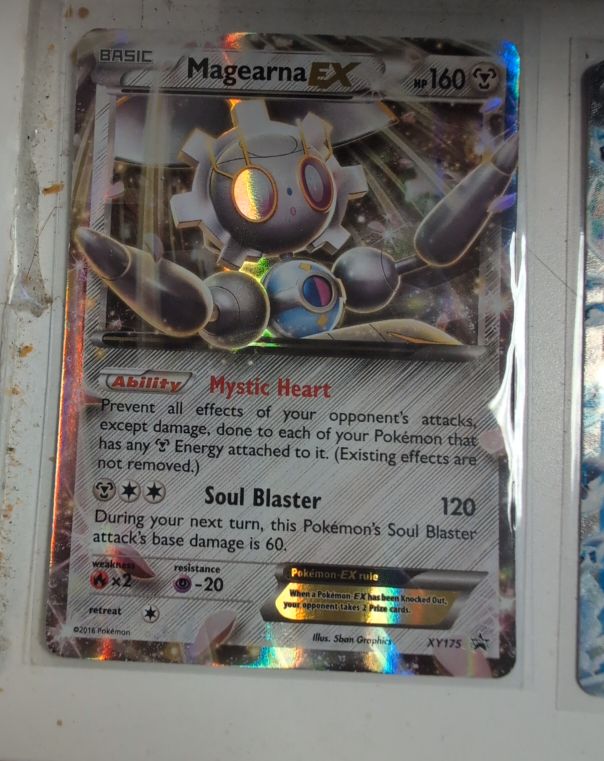 2016 Pokémon TCG Magearna EX #XY175 — front