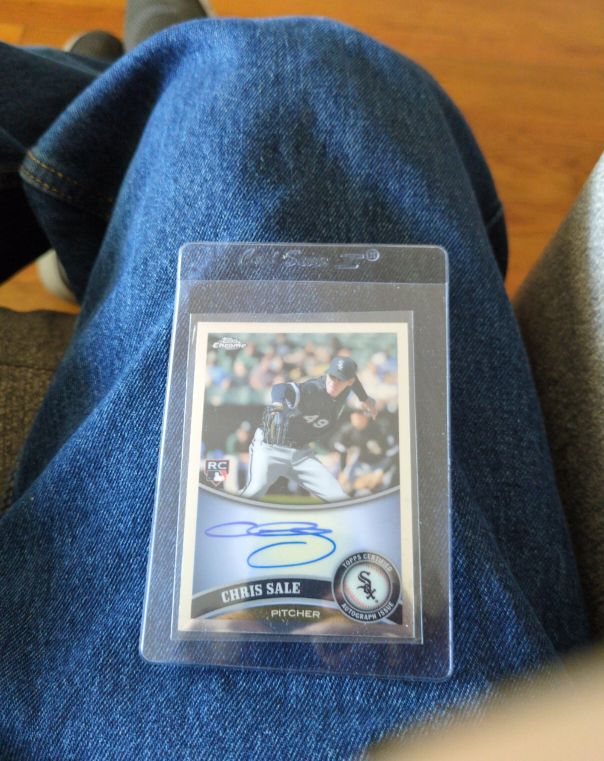 2010 Topps Chrome #RC Chris Sale — front