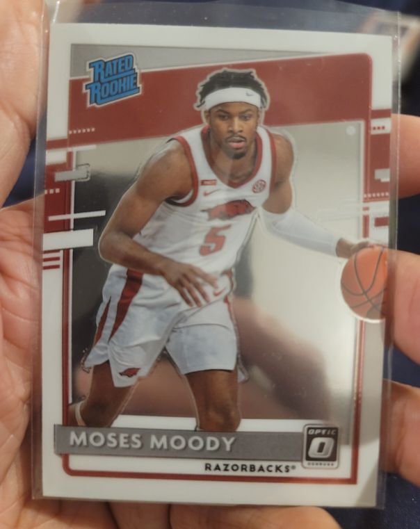 2021-22 Panini Chronicles Draft Picks #211 Moses Moody — front